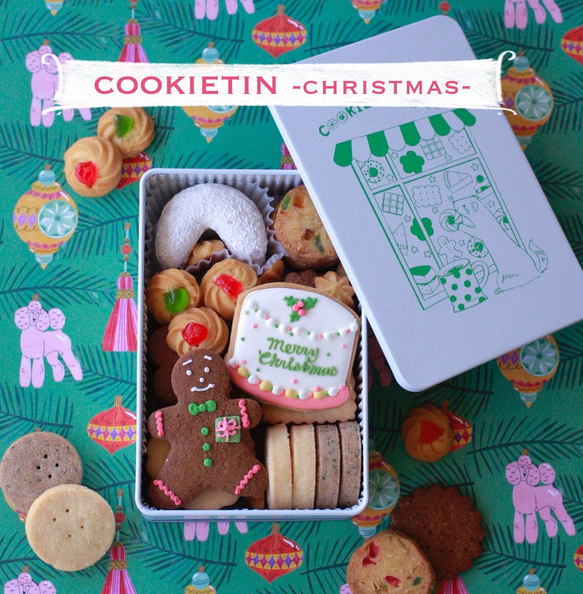 クッキー缶 〜Christmas2023〜 クッキー缶 〜Christmas2023〜