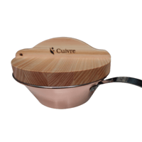Yoshino Lid 「Dove Tail(蟻継)」  Copper Sierra Cup蓋 500サイズ用