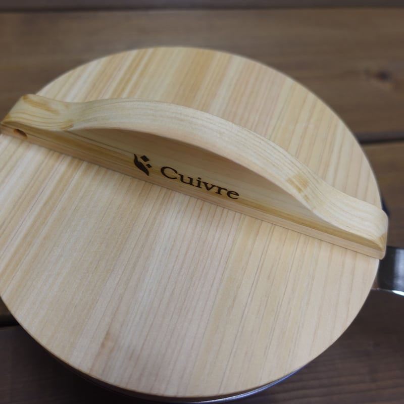 Yoshino Lid 「Dove Tail(蟻継)」 Copper Sierra Cup蓋