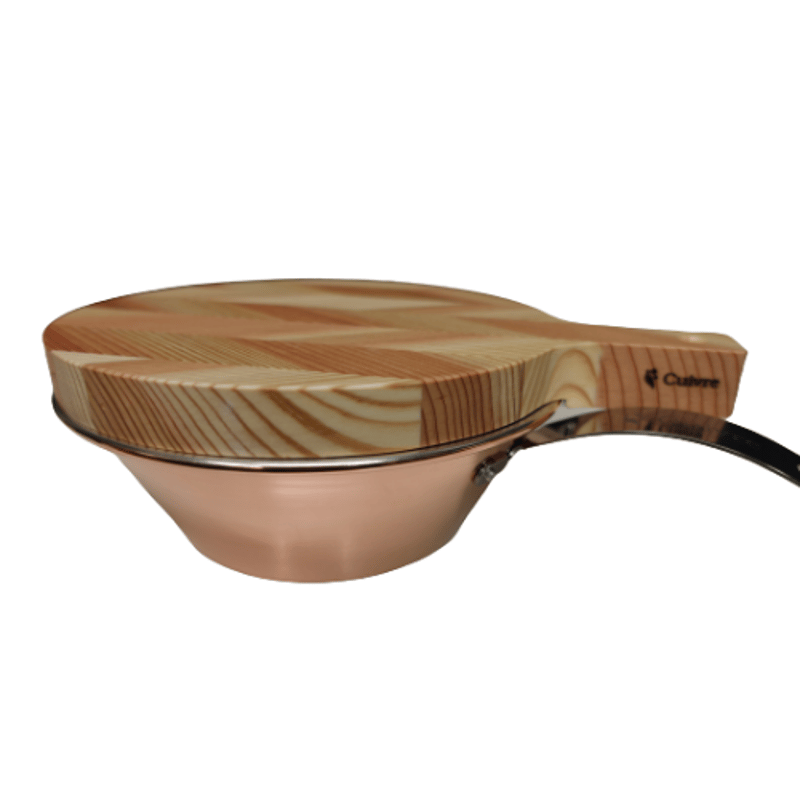 昭和レトロ、吉備焼き蓋物 Yoshino Lid 「Reshape」 Copper Sierra Cup蓋 350サイ