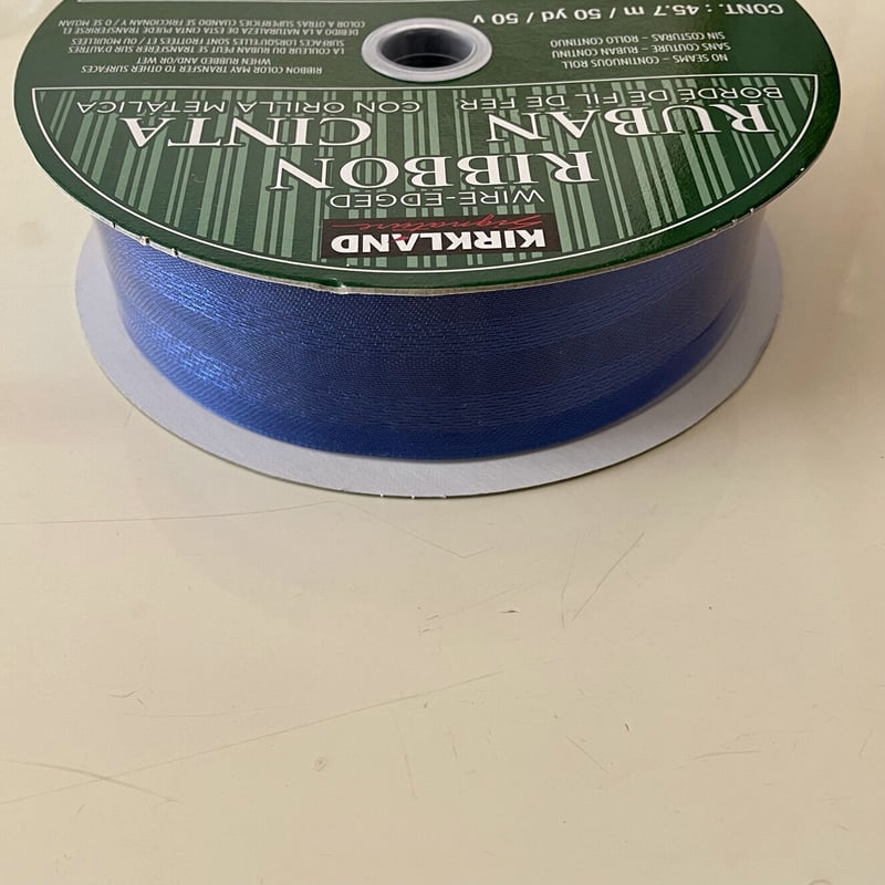 コストコ カークランド・シグネチャー ワイヤー入りリボン 2ロール