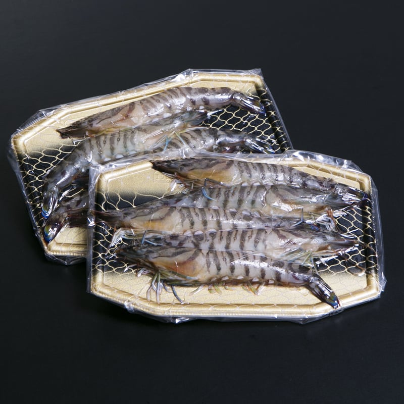 活き〆冷凍車海老（生食可：125g×2P） | 隼人の恵み