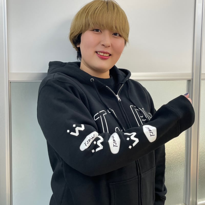 TJPW裏起毛パーカー | 東京女子プロレス ONLINE STORE