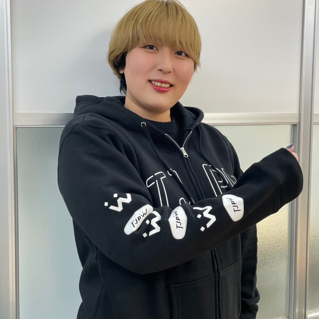TJPW裏起毛パーカー | 東京女子プロレス ONLINE STORE