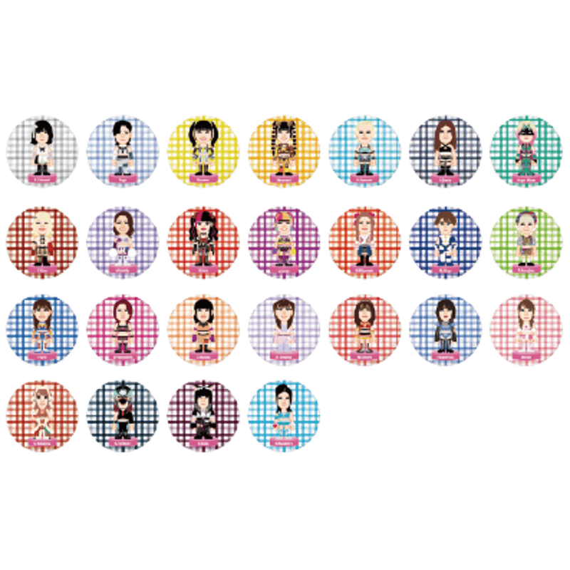 TJPWイラストシークレット缶バッジ | 東京女子プロレス ONLINE STORE