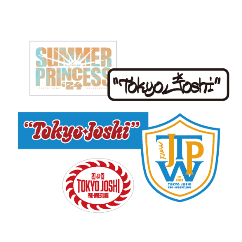 SSP'24 ステッカーセット | 東京女子プロレス ONLINE STORE
