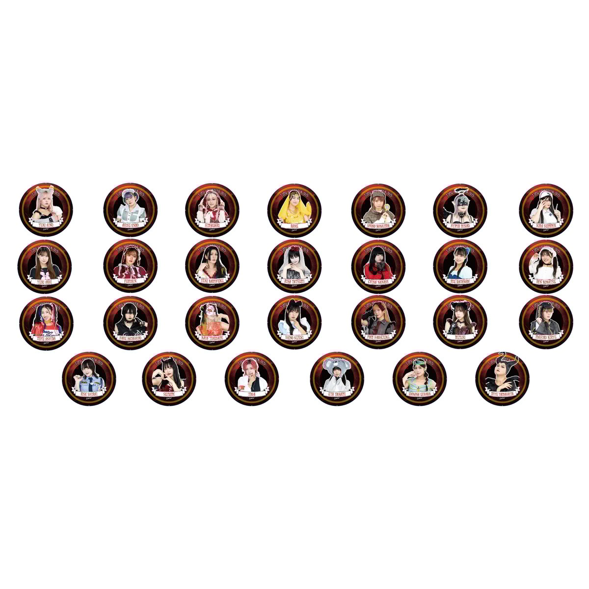 缶バッジくじ ハロウィン'25 | 東京女子プロレス ONLINE STORE