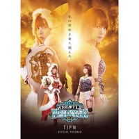 TJPW　WRESTLE PRINCESS Ⅲ大会記念パンフレット
