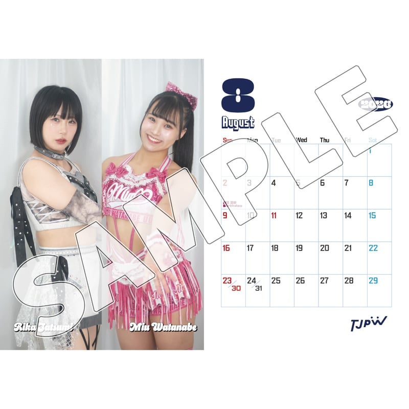 TJPW 2026 カレンダー | 東京女子プロレス ONLINE STORE