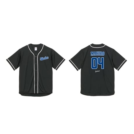 【通販受注限定】TJPW 選手別ベースボールシャツ