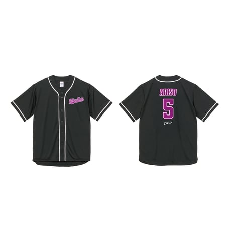 【通販受注限定】TJPW 選手別ベースボールシャツ
