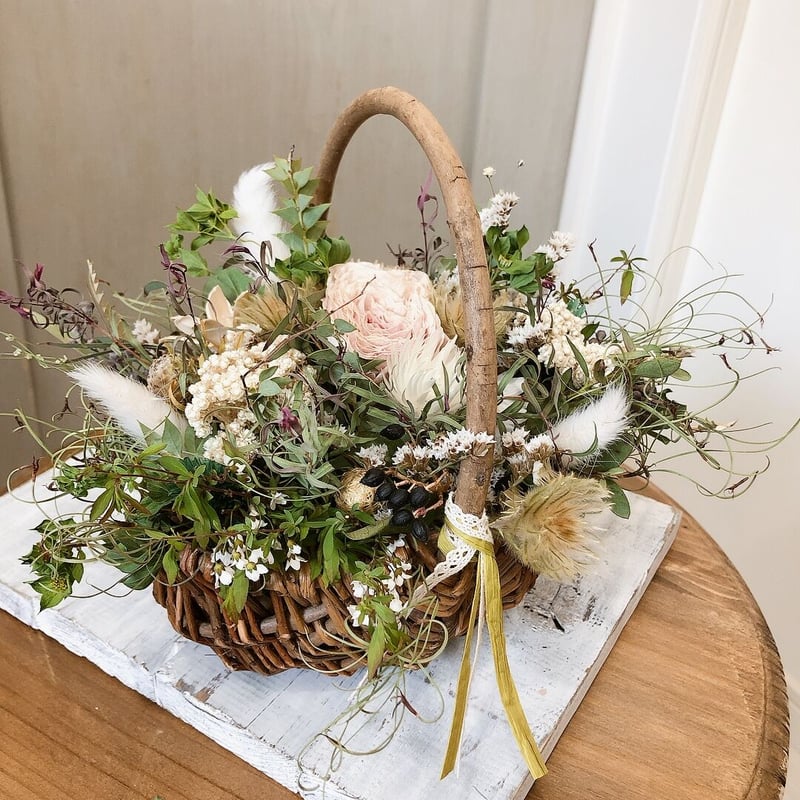 バスケットアレンジ① | Botanical-style