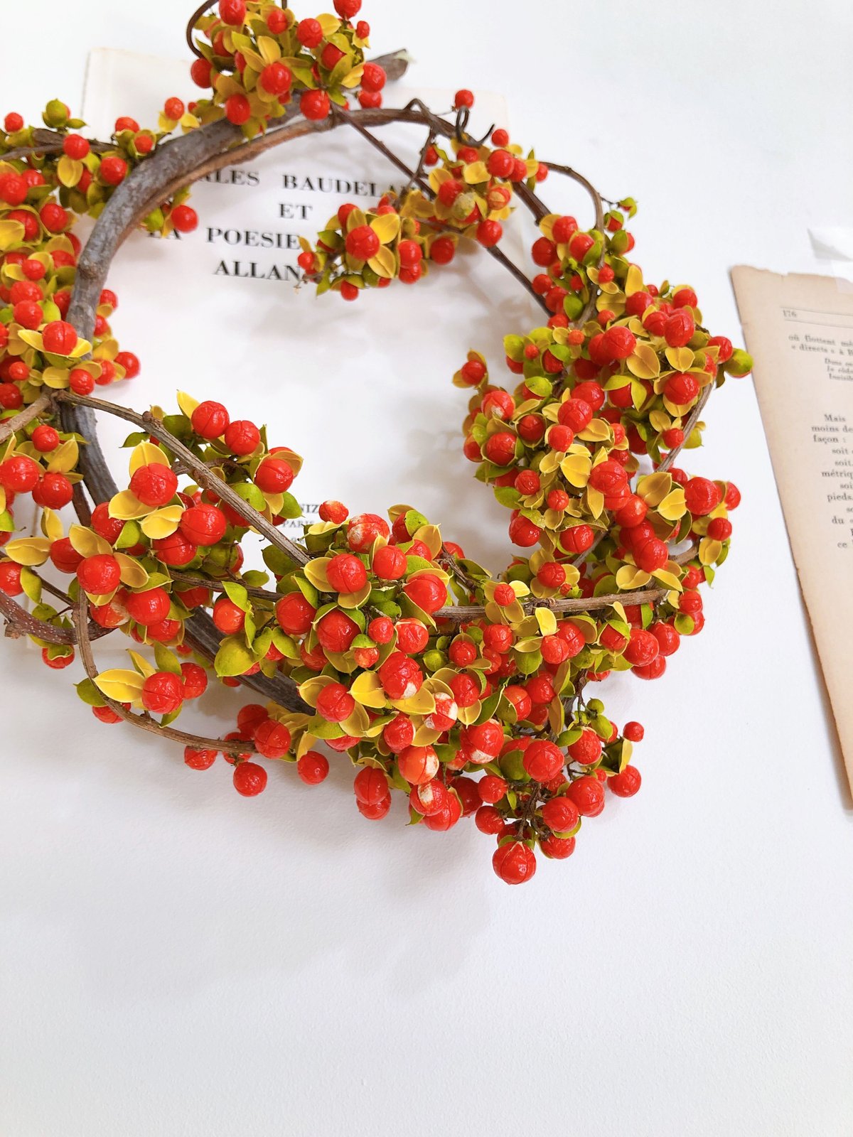 ツルウメモドキリース ツルウメモドキリース① | Botanical-style