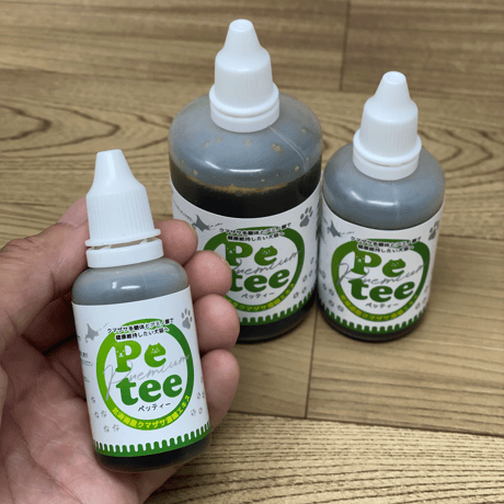 Petee ペッティー 北海道産クマザサ濃縮エキス（ペット用） 30ml（お試し用）