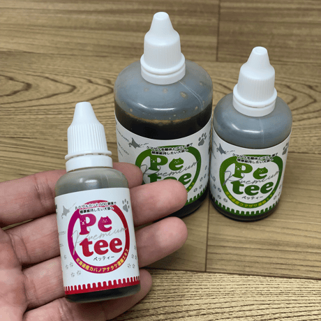 Petee ペッティー 北海道産カバノアナタケ濃縮エキス（ペット用） 30ml（お試し用）