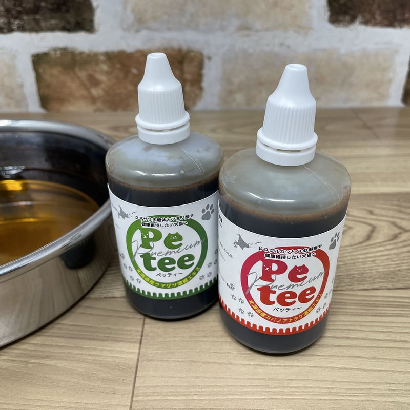 Petee ペッティー 北海道産クマザサ濃縮エキス（ペット用