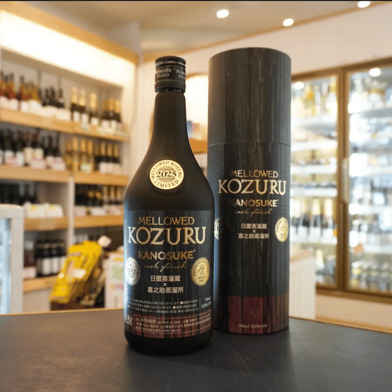 KOZURU 樽熟成 米焼酎 嘉之助 2024 41度 700ml メローコヅル 嘉之助カスクフィニッシュ2024 41度 700ml｜焼酎