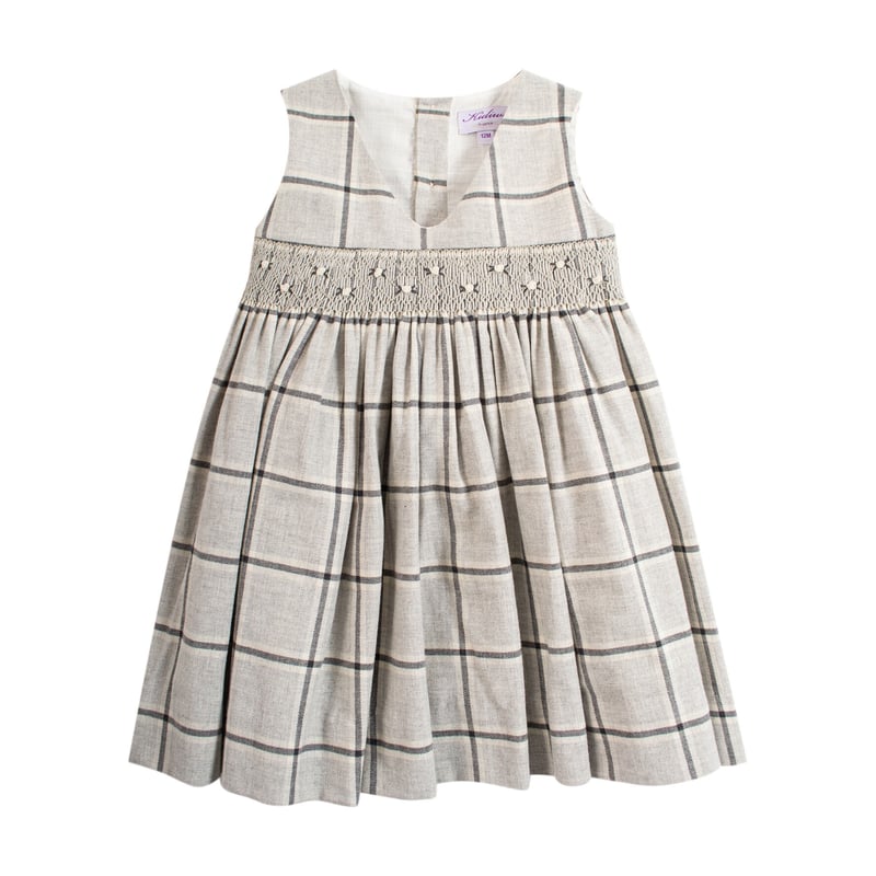 3Y 4Y only!〈kidiwi〉Carmelle gray dress | lill