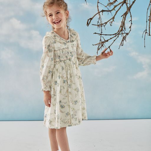 10A only!〈kidiwi〉Adeline dress in the autumn flower print