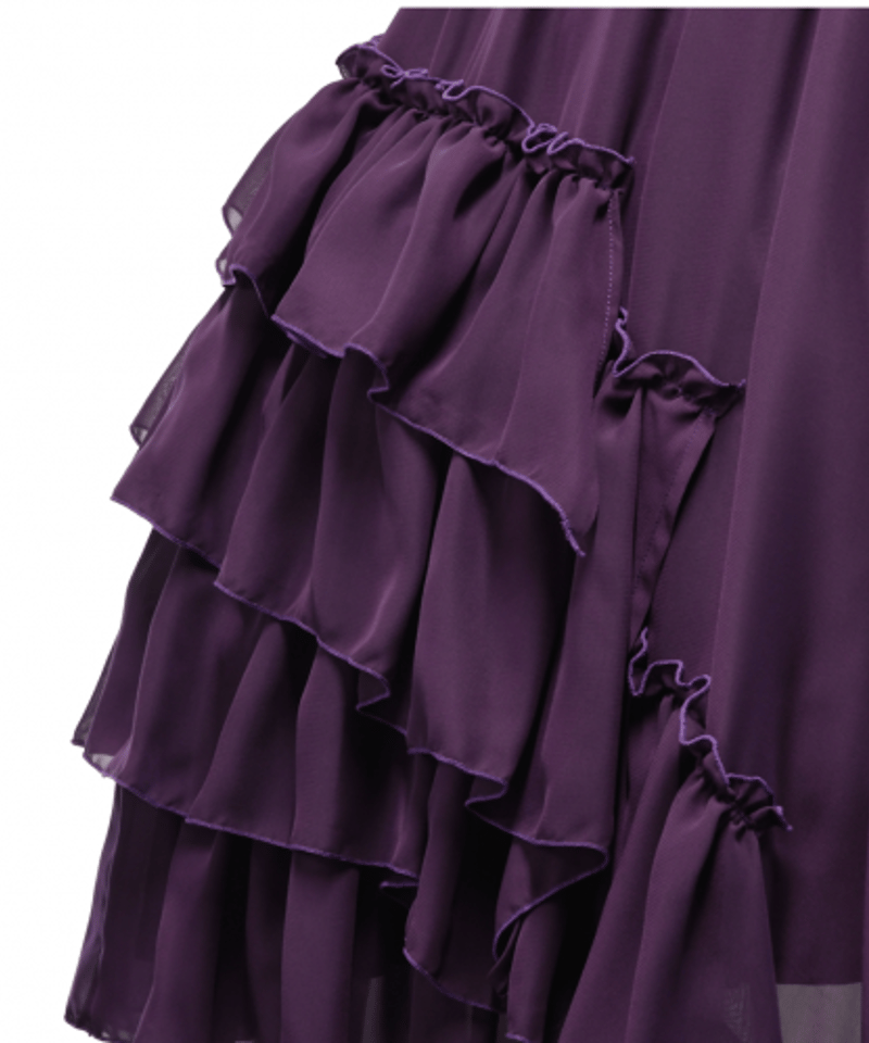 sheglit / アシンメトリーフリルスカート タグ付き sheglit / アシンメトリーフリルスカート タグ付き