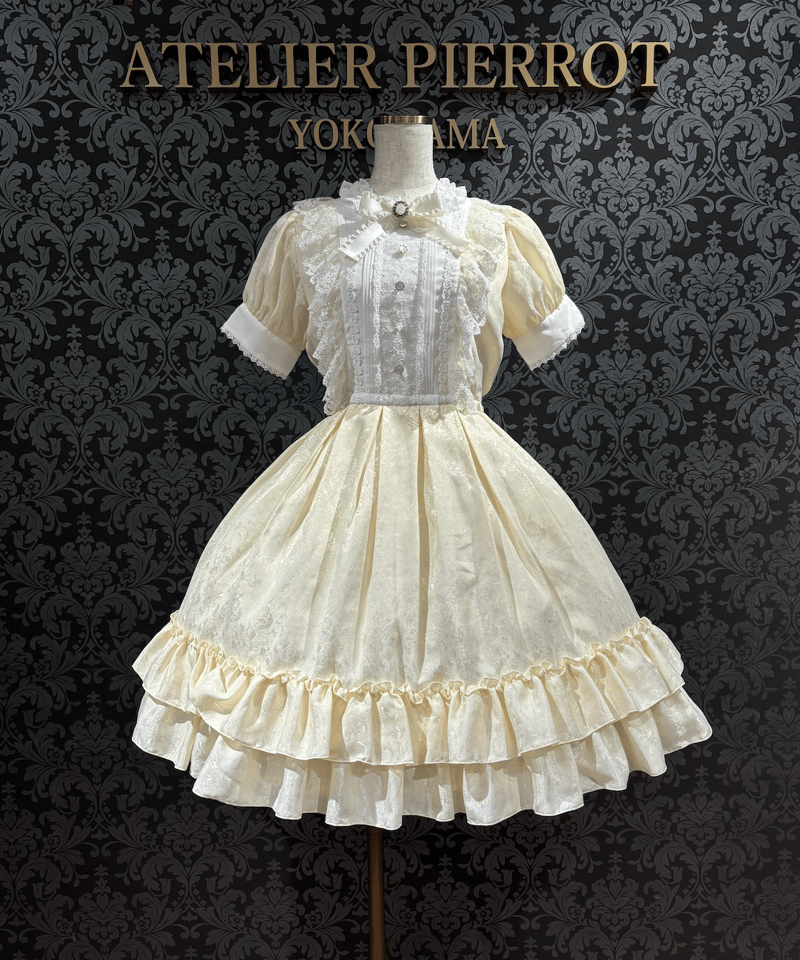 ピナスウィートコレクション　ローズジャガードワンピース ピナスイートコレクション ローズジャガードワンピース Pina sweet