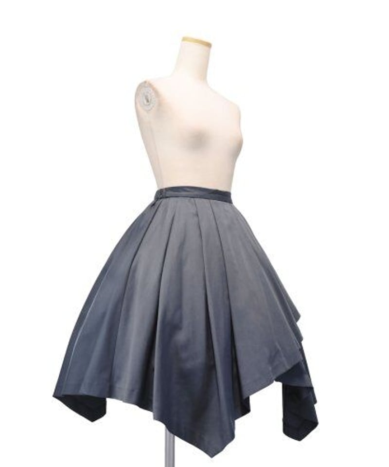 Sheglit】シェグリット イレギュラータックスカート グレー Irregular  