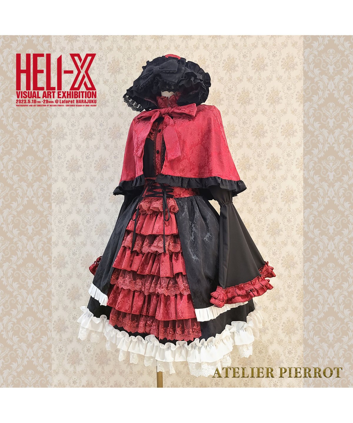 HELI-X × ATELIER PIERROT】 Rose Red Madness Ca...