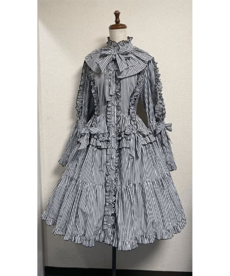 Physical Drop】フィジカルドロップ スタンドカラープリンセスドレス  