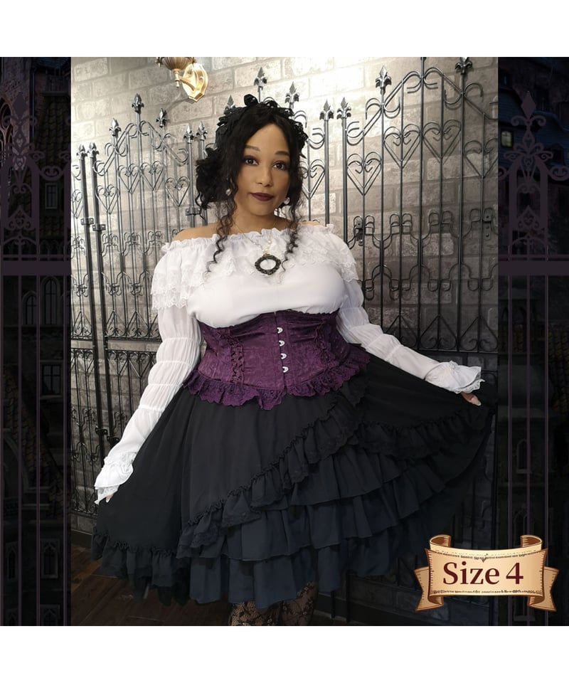 アトリエピエロ ハリー・ポッターフリルコルセットスカート ✨🌹再入荷🌹✨ 【ATELIER PIERROT】 ハリー・ポッター フリル