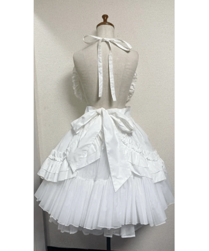 Physical Drop】フィジカルドロップ ハートエプロン 【白】 Heart Apro 