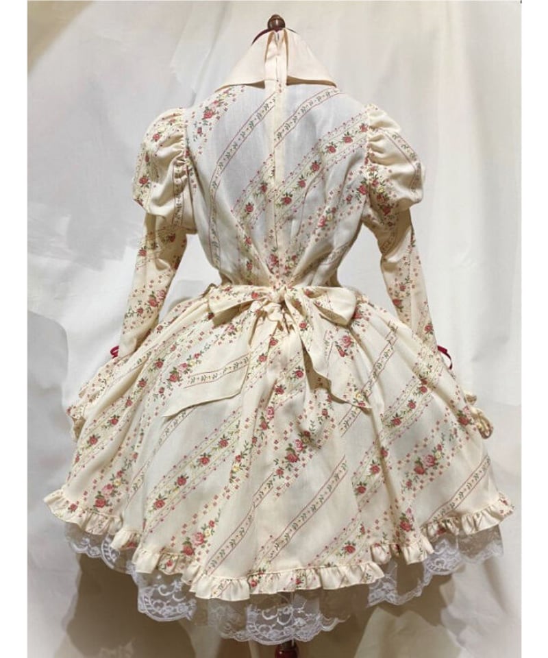 MARBLE 】ブラウス＆スカートセットアップ風全身コーディネートワンピース