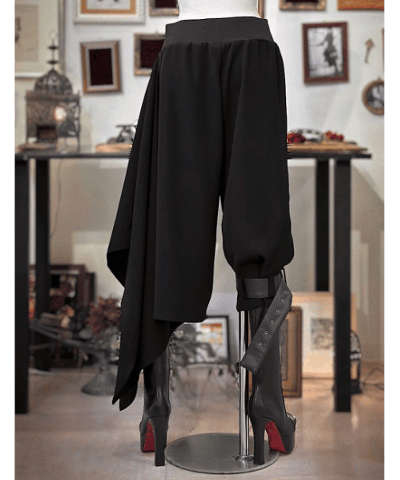 Na+H】エヌエープラスエイチ hmアシンメトリーパンツ(sub) hm Asymmetry 