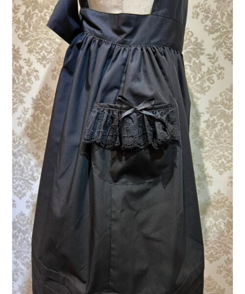 Moi-meme-Moitie‪✝︎Gardeniaピンタックエプロン‬