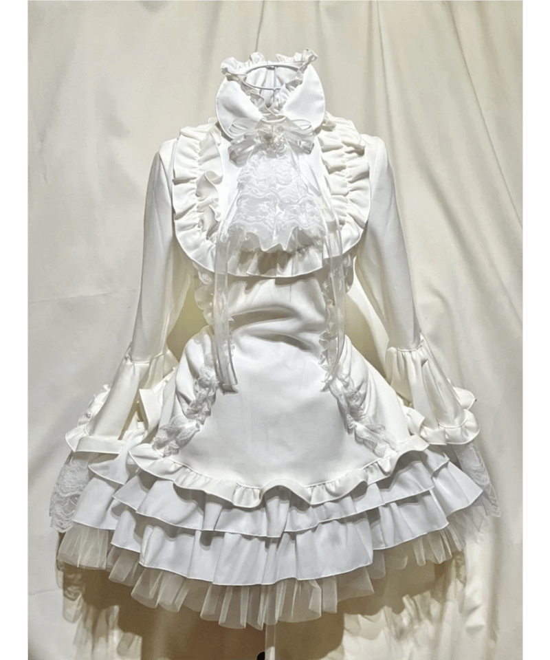 MARBLE（マーブル）クラシカル　姫袖　ブラウス　白　ゴスロリ　ロリィタ MARBLE（マーブル）クラシカル姫袖ブラウス白ゴスロリロリィタ