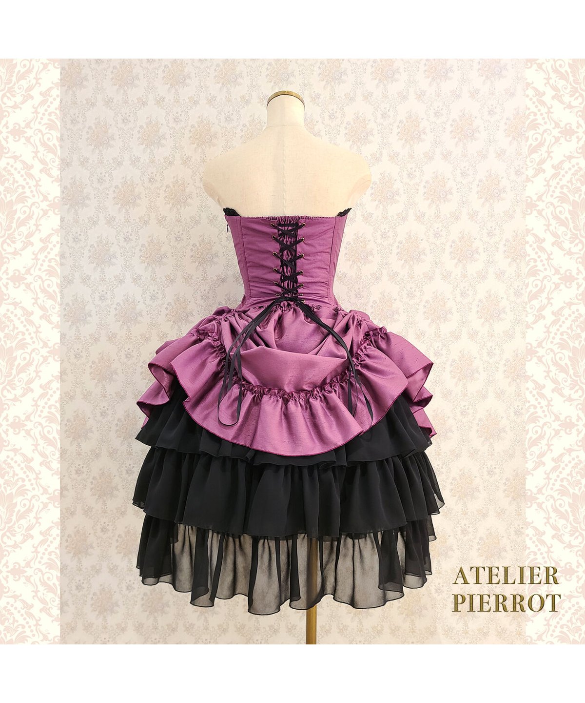 【ATELIER PIERROT】コルセットドレス Corset Dress purple |...