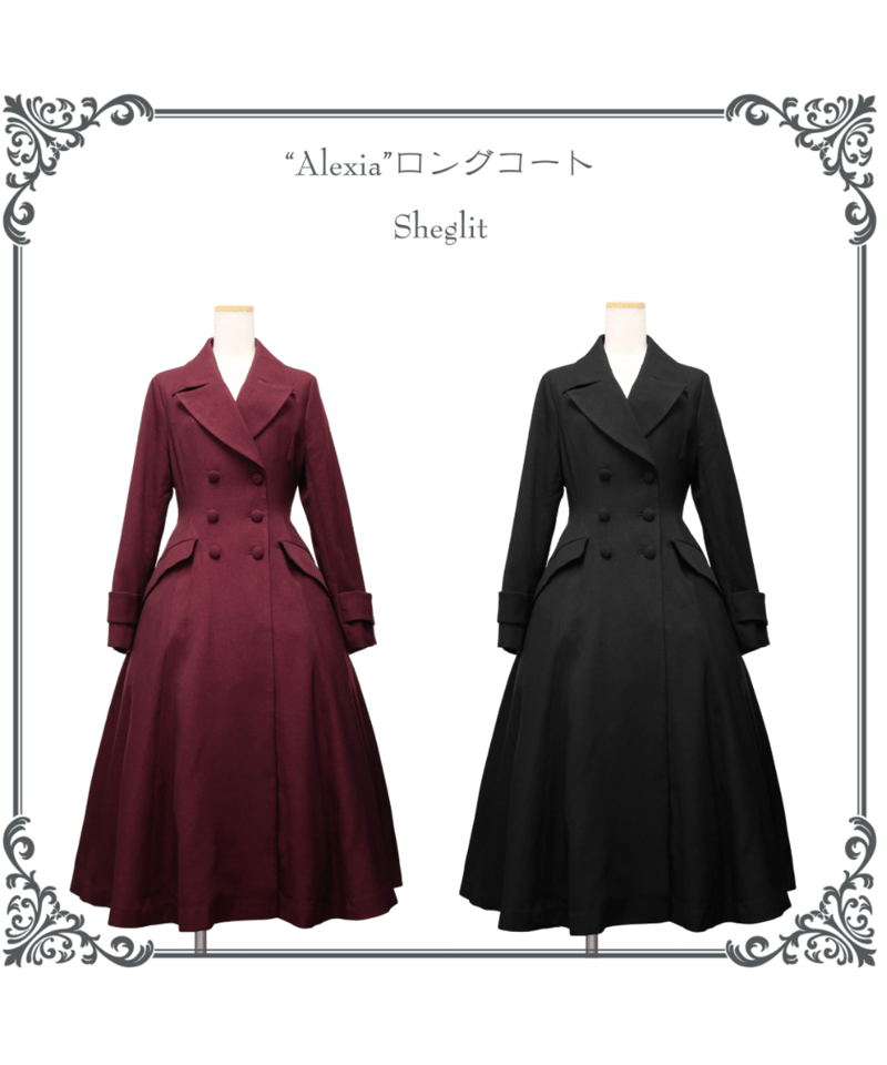Sheglit シェグリットベルベットコートベルベットアウター Sheglit シェグリットベルベットコートベルベットアウター