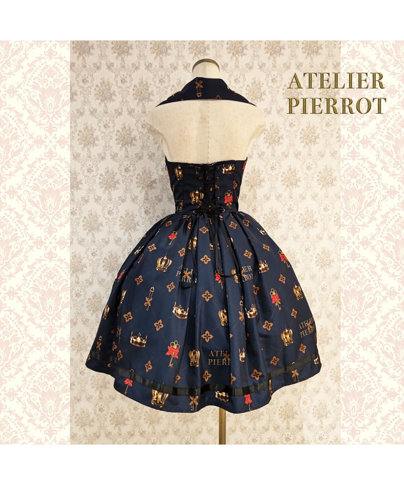 ATELIER PIERROT】アトリエピエロ Royal Crown ベストワンピース ネ...