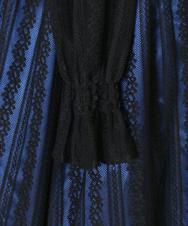 Moi meme Moitie】モワメームモワティエ マリーレースロングワンピース  