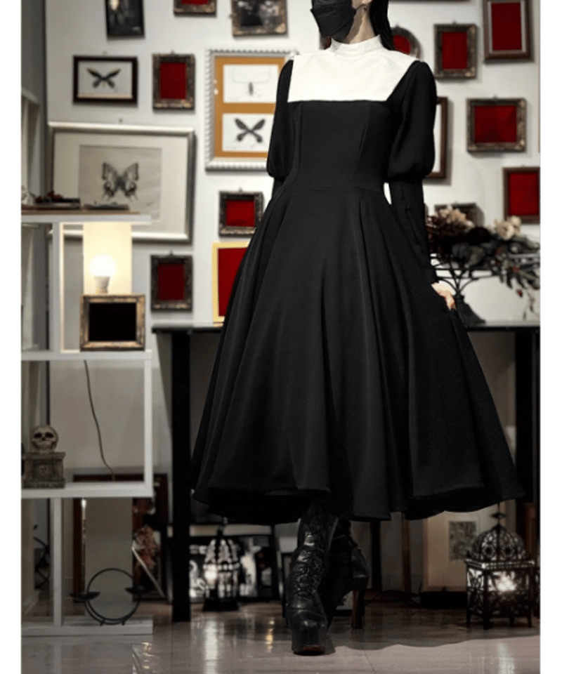 Na+H】エヌエープラスエイチ prayerロングワンピースset(白)☆予約  