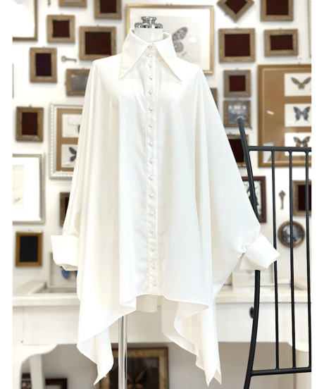 na+h エヌエープラスエイチショート丈別珍ケープ