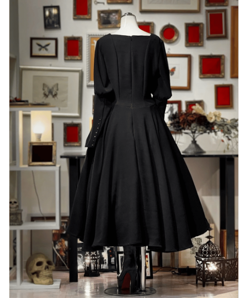 Na+H】エヌエープラスエイチ prayerロングワンピースset (黒)☆予約  