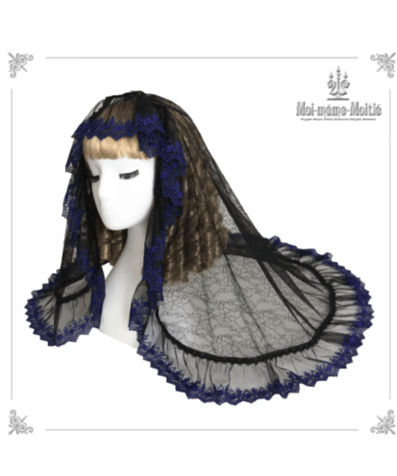 Moi meme Moitie】モワメームモワティエ Rose Gardenレースベール＆ケ