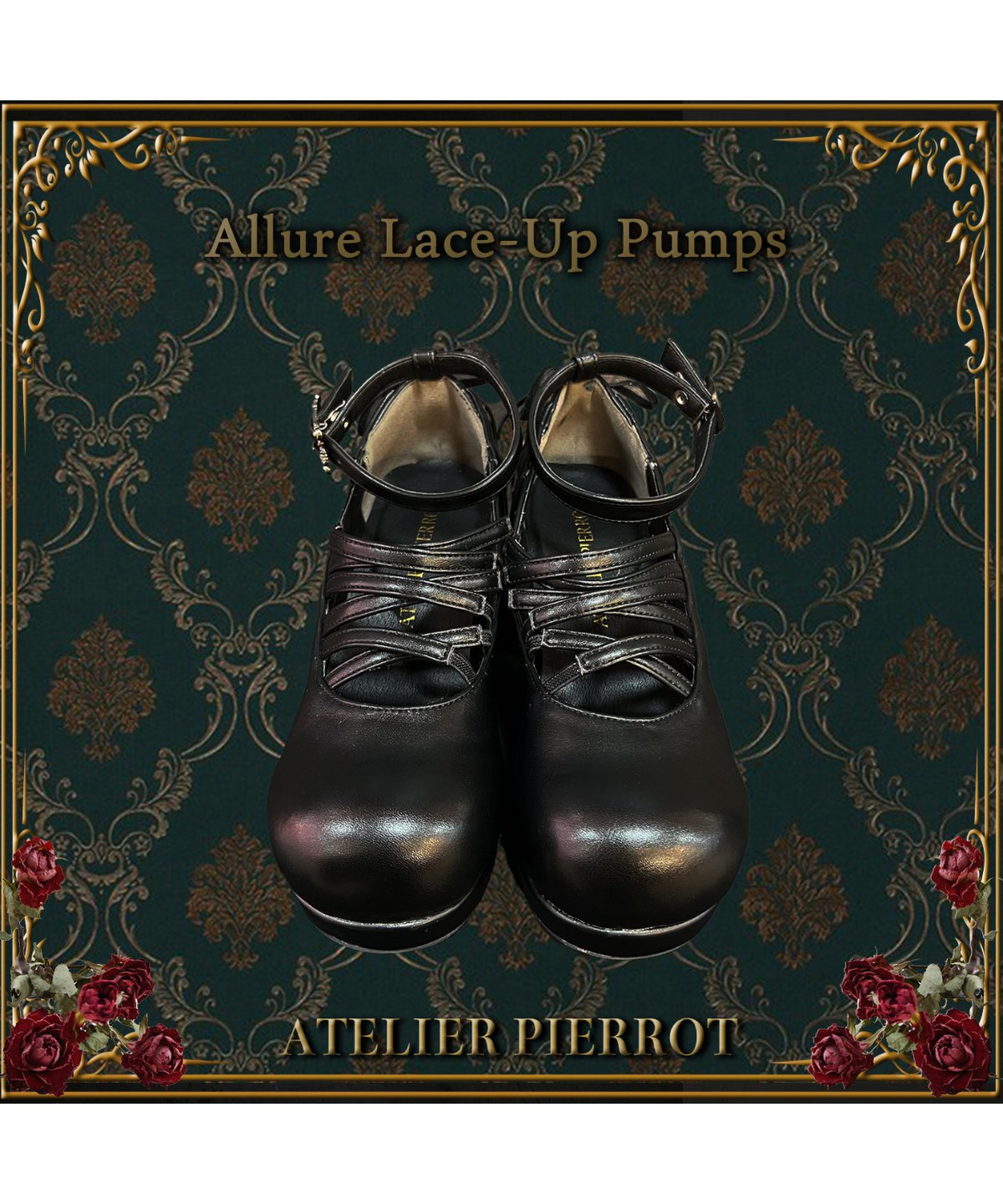 黒 アトリエピエロ ATELIER PIERROT 靴 パンプス 【公式通販】
