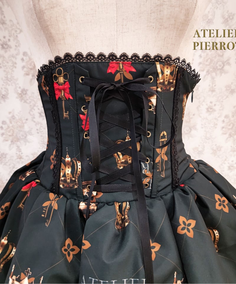 ATELIER PIERROT】アトリエピエロ Royal Crown コルセットスカート ...
