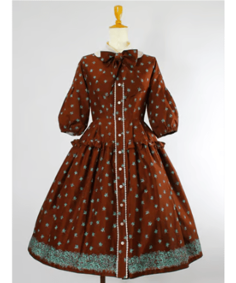 未使用☆Victorian maiden セーラーカラー風ツーピース ピンク おもしろく 