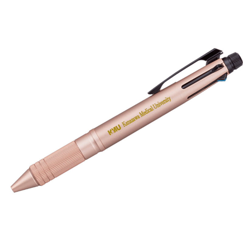 4色多機能ペン 4＆1 Metal Edition【金沢医科大学デザイン