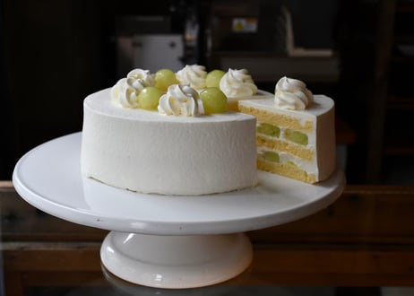 【店頭受け渡し】塩アールスメロンのショートケーキ5号《10:00〜18:00》