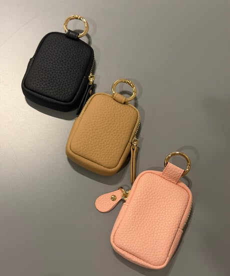 【現物】ペタペタしかくいポーチ