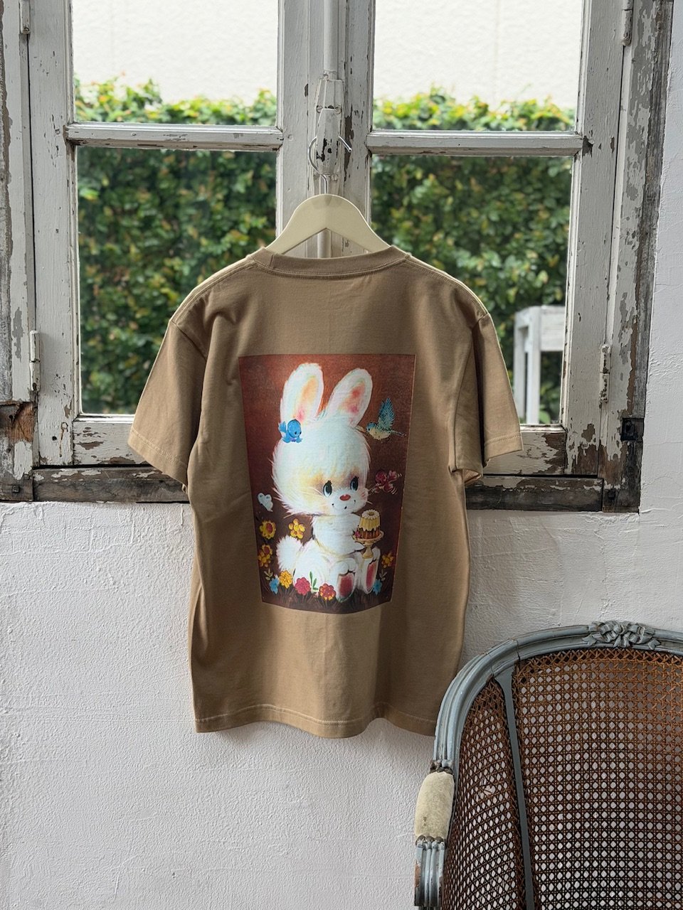 受注・M/3L/XL】ペタペタプレーンTシャツ ・ bunny | yukiemon