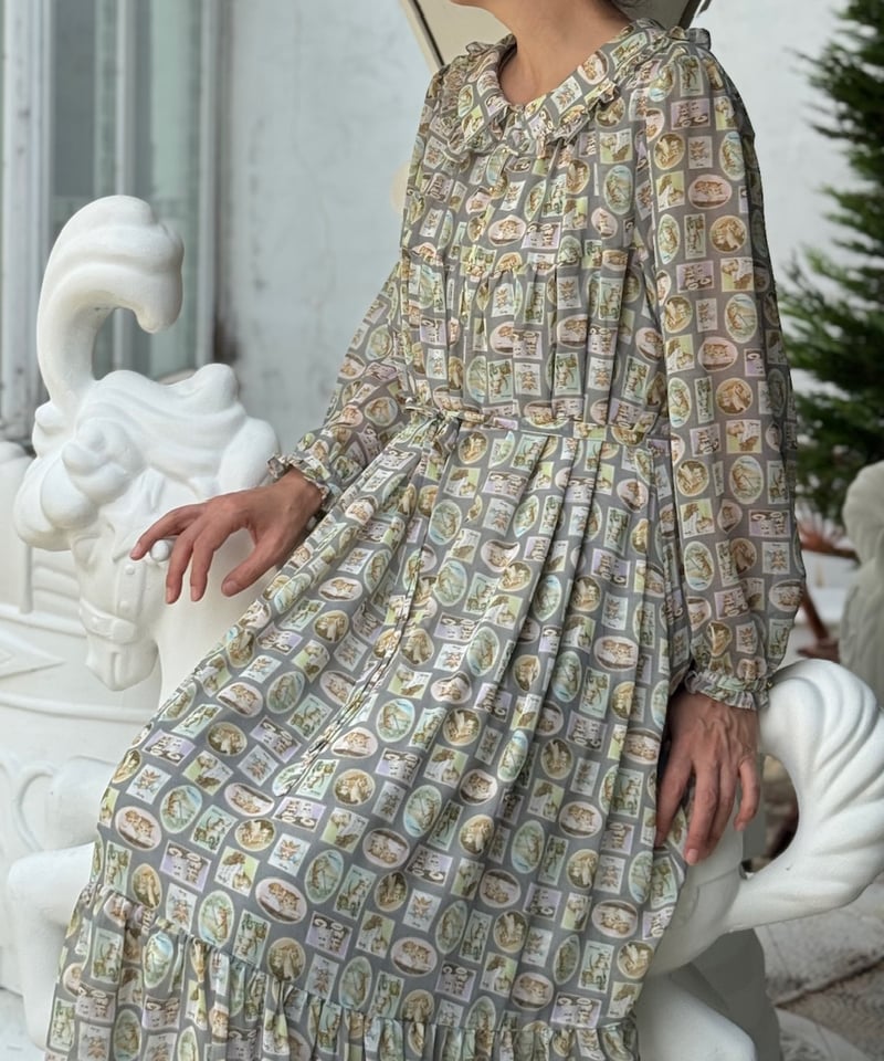 yukiemon スワンテイルワンピース　白3L yukiemon】レディワンピース | EGAMI OFFICIAL WEB STORE